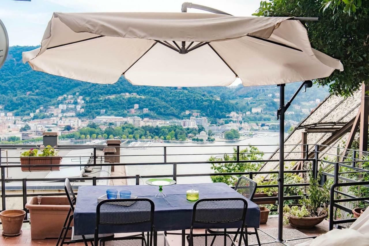 Maison Peltrera Côme Esterno foto